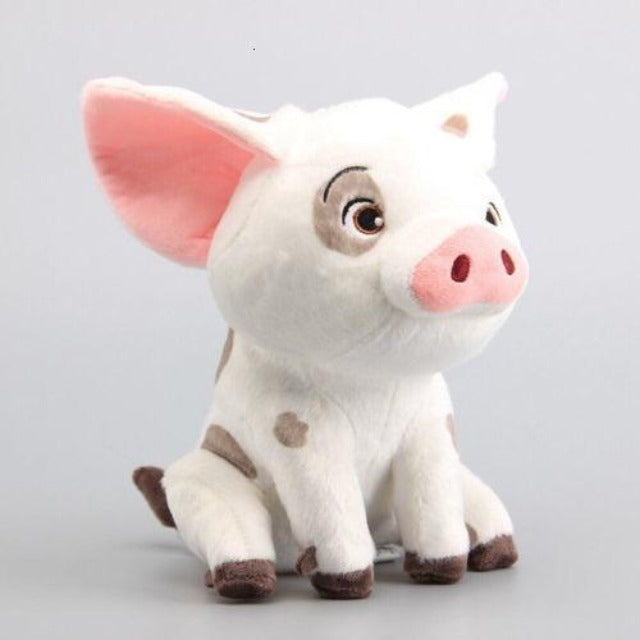 22cm电影Moana Pet Pig Pua毛绒玩具动物可爱可爱柔软卡通毛绒公仔孩子们生日圣诞节礼物