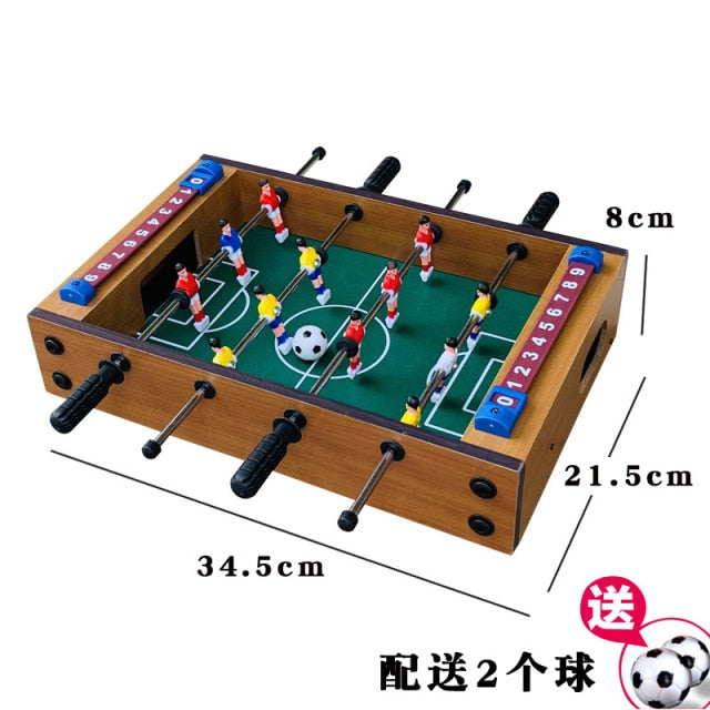 木制经典游戏桌上足球机室内经典桌上足球赢家游戏益智玩具Babyfoot桌上足球BC50ZQ